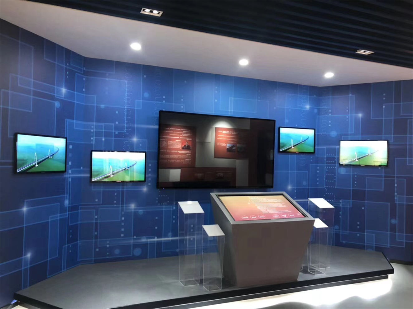 电力馆展厅如何施工